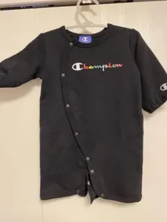 Champion ブラックロンパース 60-70