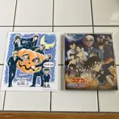 名探偵コナン ハロウィン柄 クリアファイル コナン 灰原 蘭 安室 赤井