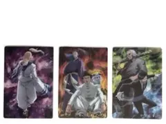 イタジャガ　HUNTER×HUNTER3〜　　　シュート&ナックル　他　3枚