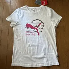 新品未使用　タグ付き　PUMA　白　半袖Tシャツ　L〜XL
