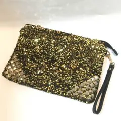 【美品】キラキラスパンコール クラッチバッグ♡送料込！