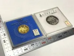 モントリオール・モスクワ五輪 公式記念メダル 2種セットのサムネイル