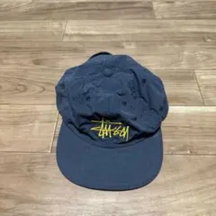 Stussy キャップ ネイビー イエローロゴのサムネイル