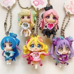 キミとアイドルプリキュア　マスコットセット（スイング　フィギュア　キーホルダー）