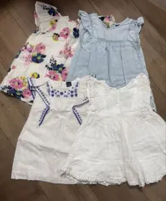 babyGAP 80サイズ　90サイズ　 ワンピース　4点まとめ