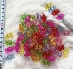 キャンディ　ビーズ　ランダム約85個入