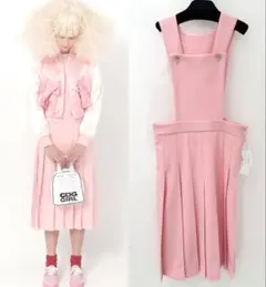 2024aw コムデギャルソン GIRL ジャンパースカートワンピース