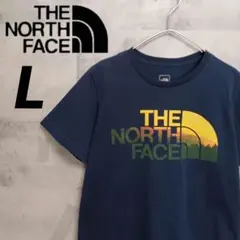 THE NORTH FACE ノースフェイス Tシャツ レディース L 紺