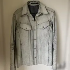 ADMix Elements レザージャケット サイズ48 クロック加工