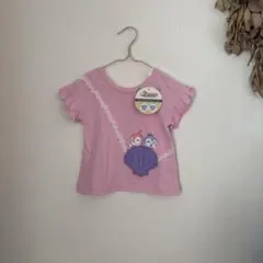 新品　アンパンマン　90 2WAY フリルTシャツ ピンク　ドキン　コキン