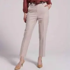 オリヒカ　CITY TAILORED 洗える 裏起毛 クロップドパンツ