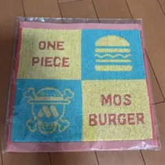 ONE PIECE MOS BURGER コラボタオル　同梱100円　◆