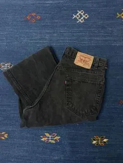 【専用】00s USA製 ブラックデニム リーバイス 550 W36 L34