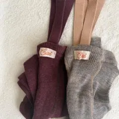 SillySilas フットレス　レギンス　62-68 セット