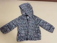 baby GAP 花柄 フード付き ジャケット 18-24ヶ月のサムネイル