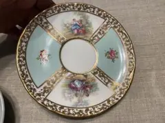 アンティーク 花柄 プレート