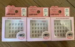 KKONG LASH 02 Peach つけまつげ 3個セットのサムネイル