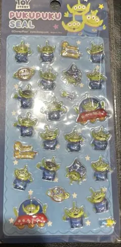 ディズニー トイ・ストーリー プクプクシール エイリアン