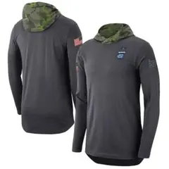 Jordan TAR HEELS UNC カモ フード付き長袖Tシャツ Mサイズのサムネイル