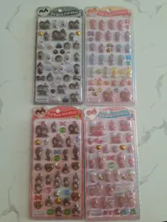 モンチッチうるちゅるPOP SEAL 4枚セット