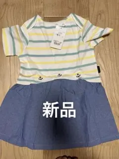 新品　コンビミニ　ワンピース　100のサムネイル