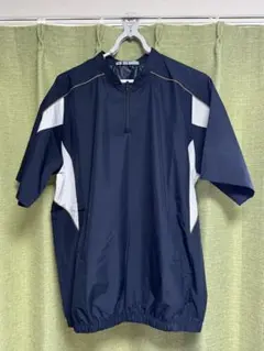 MIZUNO ハーフジップ ピステ ネイビー Oサイズ