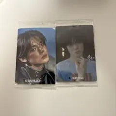 トゥバ ヨンジュン ウエハース ステッカー2枚