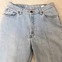90s 米国製 リーバイス 512デニムパンツ ライトブルー