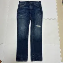 DOLCE & GABBANA ブラックダメージデニム サイズ50 定価約20万 CORPUS TOKYO ジーンズ ダメージリペアブラックデニム メンズ