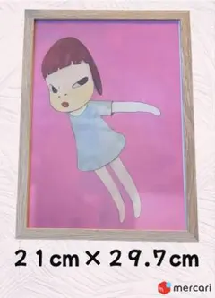 アートポスター奈良美智 Nara Yoshitomo 額 プレゼント 大人気