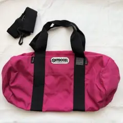 [未使用品]OUTDOOR ピンク ボストンバッグのサムネイル