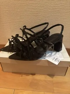 one after another NICE CLAUPリボンストラップサンダルのサムネイル