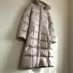 11/20迄★STRAWBERRY-FIELDS ダウン フォックスファー付きM