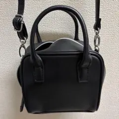 GU 2way ミニショルダーバッグ ブラック