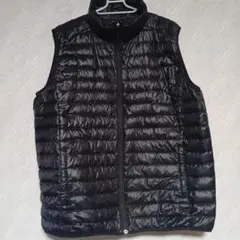 チャンピオンChampionダウンベスト黒サイズO古着アメカジ