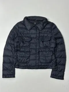 UNIQLO +J ネイビー　ダウンジャケット　袋付き　Sサイズ