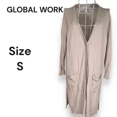 GLOBAL WORK　グローバルワーク　ロングカーディガン