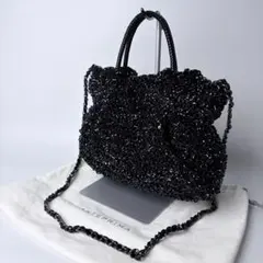 【現行モデル】極美品アンテプリマ 4way ワイヤー グリッターエナメルブラック