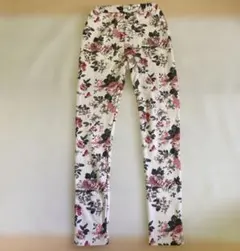 ビーデスビー　レギパン　裏起毛　150 花柄