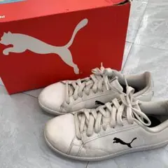 Puma スニーカー Smash Platform 23.5cm レディース