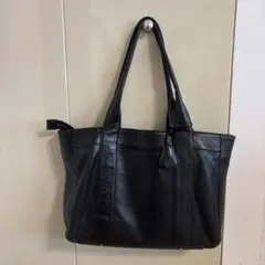 aniary　アニアリ　オールレザー　トートバッグ　A4可　ブラック　ビジネス