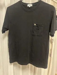 ロゴTシャツ 黒BLACK シンプル