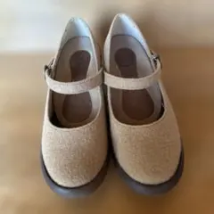 リゲッタパンプスベージュ フェルトのサムネイル