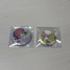 五等分の花嫁 缶バッチ 中野一花 中野二乃