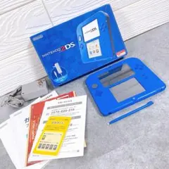 【美品】Nintendo 2DS 青 本体と付属品
