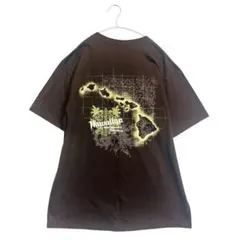 PERFORMANCE サーフウェア 茶 ブラウン バックプリント Ｍ ハワイ