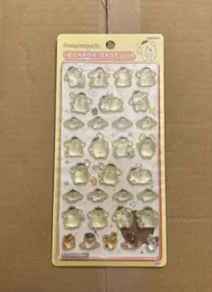 正規品ボンボンドロップ 3Dぷくぷくシール　ステッカー　サイリオ　ポムポムプリン
