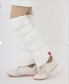 marie claireゴルフ中綿レッグウォーマー 新品タグ付き！