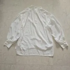 MOUSSY 長袖ブラウス ホワイト Sサイズのサムネイル