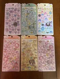 【正規品】うるちゅるサンリオ 6枚セット26日までの限定価格